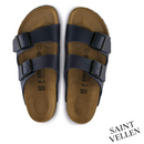 Sandália "Arizona" Birkenstock Azul