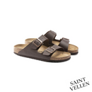 Sandália "Arizona" Birkenstock Marrom